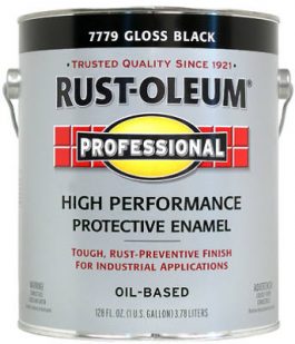 RUSTOLEUM BLACK GLOSS