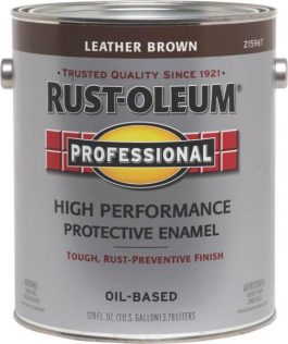 RUSTOLEUM LEATHER BROWN