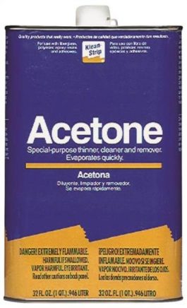 ACETONE QT. KLEAN STRIP