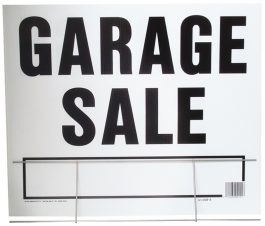 SIGN " GARAGE SALE" 2 SIDED