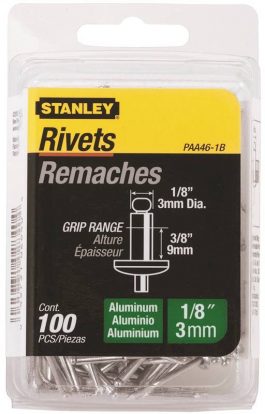POP RIVET 1/8" ALUMINUM