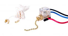 PULL CHAIN SWITCH 3-SPEED