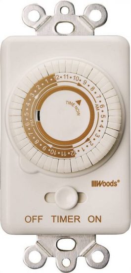 TIMER MECHANICAL 20A 24HR