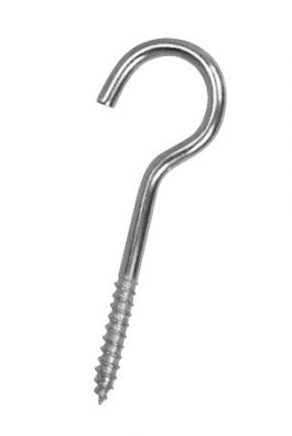 SCREW HOOK 3/8 X 4-1/2"
