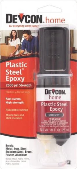 ADHESIVE DEVCON PLASTIC STEEL