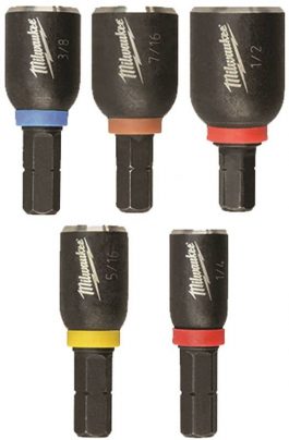 NUTDRIVER SET 5PC 1-7/8"