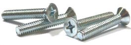 MACHINE SCREW FH MS 1/4-20X4"