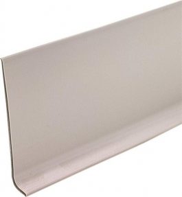 COVE BASE 4"X4' SILVER GREY