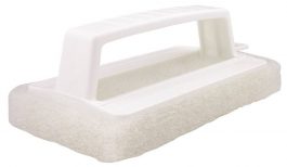 QUICKIE PAD SCRUBBER W/HANDLE
