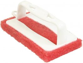 QUICKIE PAD SCRUBBER W/HANDLE