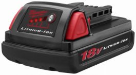 MILWAUKEE RECHARGABLE BATTERY