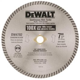 CIRCULAR SAW DIAMOND BLADE 7"