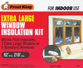 WINDOW INSULATION KIT 62"X210"