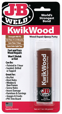 KWIK WOOD EPOXY PUTTY OZ