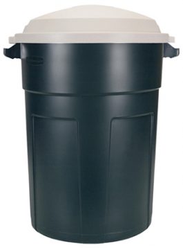 TRASH CAN ROUGHNECK W/ LID