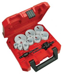 MILWAUKEE 13PC HOLE SAW SET