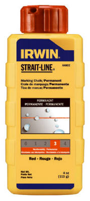 CHALK LINE REFILL 8OZ.RED