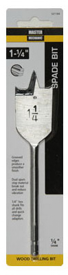 DRILL BIT WOOD 1-1/4" SPADE