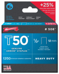 STAPLE T-50 1/2" 1250PK