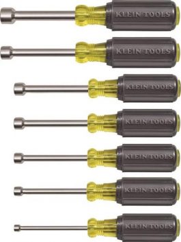 NUTDRIVER SET 7-PC 3/16-1/2