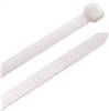 CABLE TIES 48" WHITE 50/PK