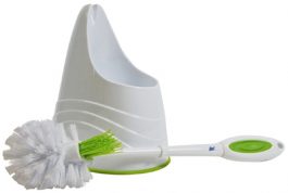 TOILET BOWL BRUSH & HOLDER