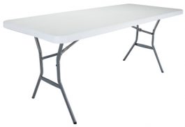 BANQUET TABLE 30X72 WHITE