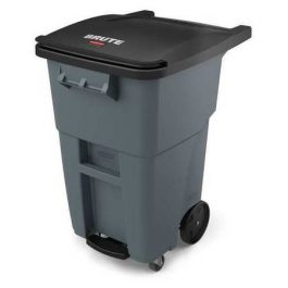 RUBB 50GAL STEP ON CAN