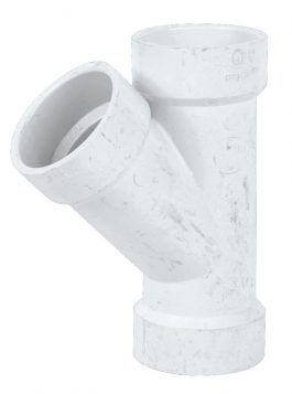 PVC-DWV TEE WYE 4"