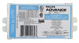 BALLAST 2LT 26W 4 PIN QUAD