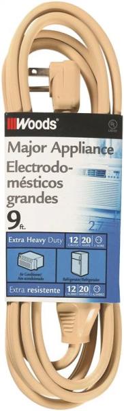 EXTENSION CORD 9FT A/C 20A/22