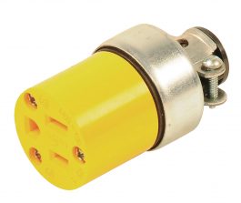 PLUG ARMORED FEMALE 15A-125V
