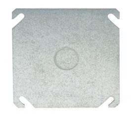 BOX COVER 4" SQUARE 1/2" KO