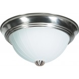 FIXTURE 13" DOME NICKLE FINISH