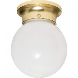 FIXTURE 1 BULB 8" GLOBE