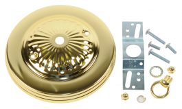 FIXTURE HANGER KIT BRASS