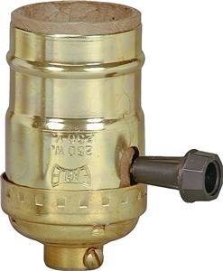 SOCKET BRASS TURN