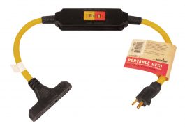 MULTI PORTABLE GFI CORD