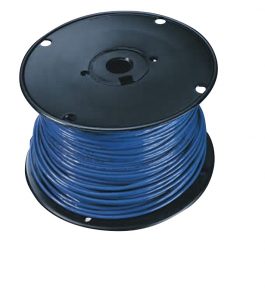 WIRE 12G.BRAIDED BLUE 500FT.