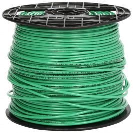 WIRE 12G.SOLID GREEN 500FT.