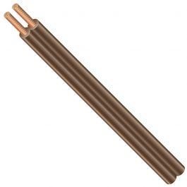WIRE CORD ZIP BROWN 16/2 250FT