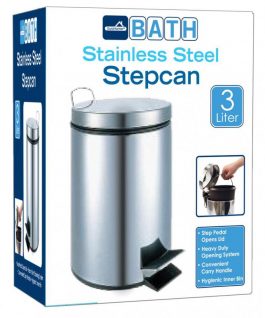 TRASH CAN STEP ON  3L