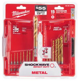 MILWAUKEE DRILL BIT SET 15PC.