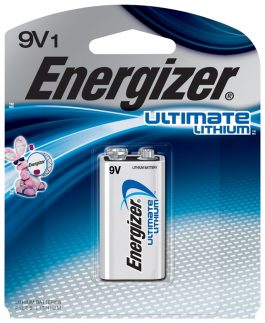 BATTERY 9VOLT LITHIUM