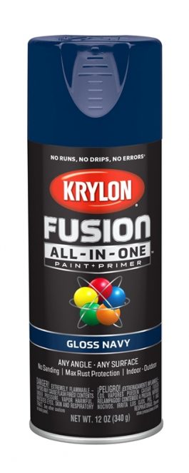 SPRAY PAINT FUSION NAVY BLUE
