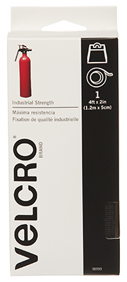 VELCRO BLACK 2"WX4'L