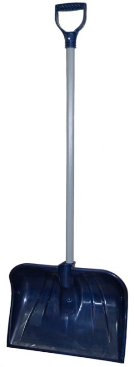 SHOVEL SNOW 18"PLASTIC W/STRIP
