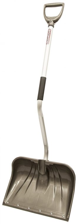 SHOVEL SNOW 18"PLASTIC W/STRIP