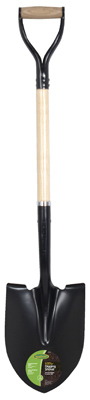 SHOVEL D HANDLE ROUND POINT