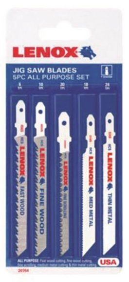 JIG SAW BLADE T SHANK 5 PC